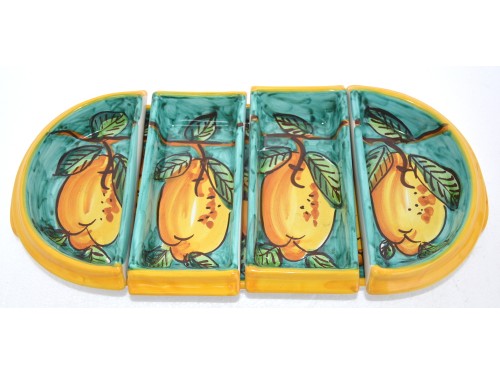 Appetizer set Lemon (oval shape)
