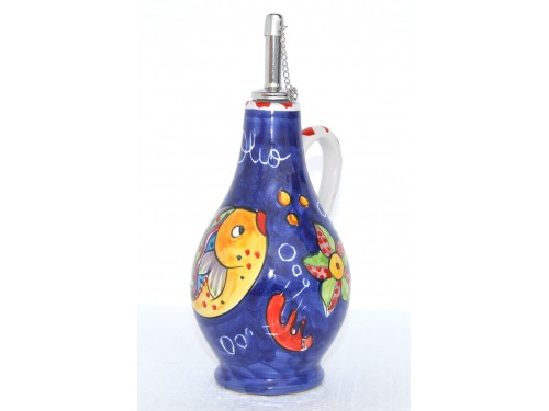 Oil Bottle Fishes blue