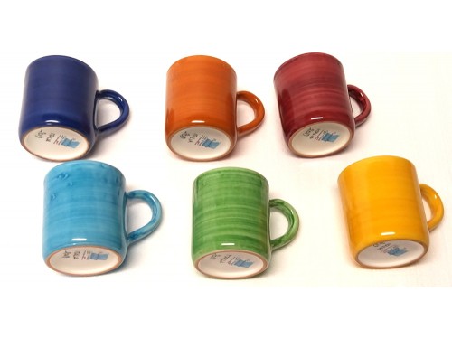 Set 6 Mugs Monocolor