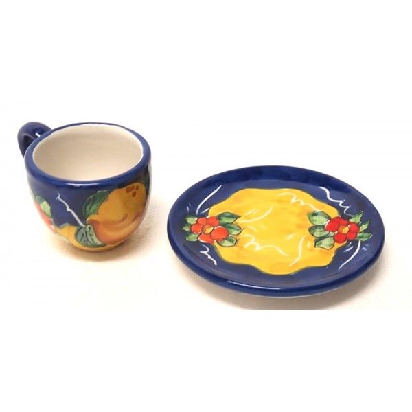 Espresso 6-cup set - Lemon style