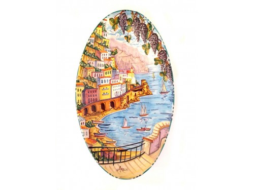 Big Oval Plate Amalfi