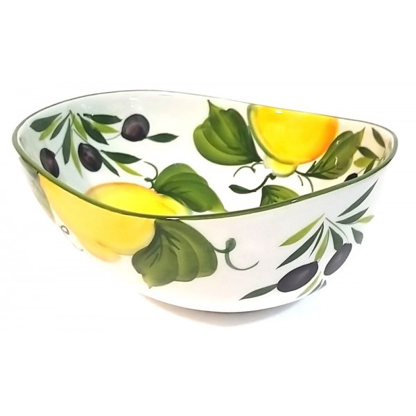 Serving Bowl Lemon Olives Serving pieces Piccadilly Costa d'Amalfi