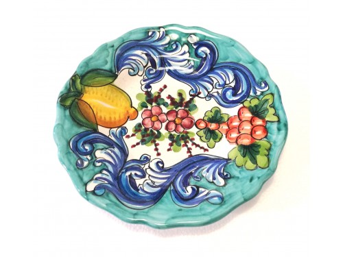 Salad Plate Barocco green