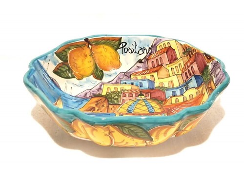 Round Sim Bowl Positano green