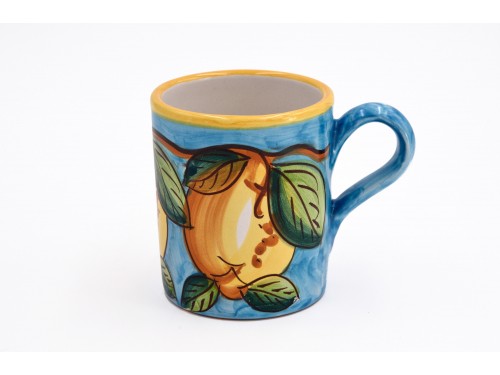 Mug Lemon light blue