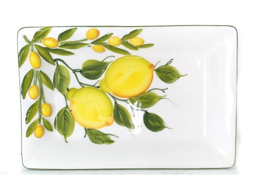 Rectangular Plate Lemon