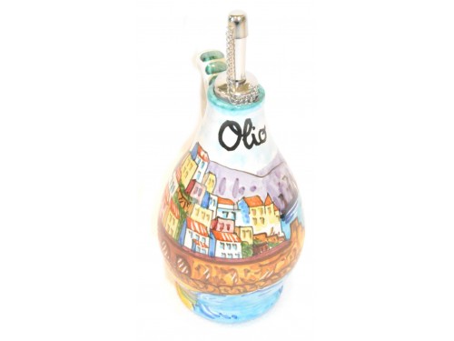 Oil Bottle Amalfi Green