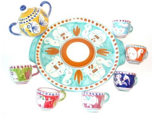 Espresso Set 6 people Animals