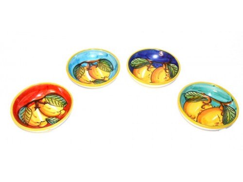 Appetizer bowls lemon (set 4 pieces)