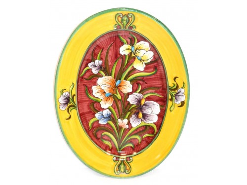 Oval Plate Iris