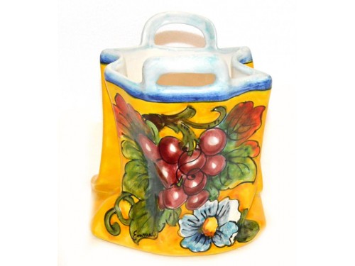 Bag Grapes (Vase - Utensil Holder)
