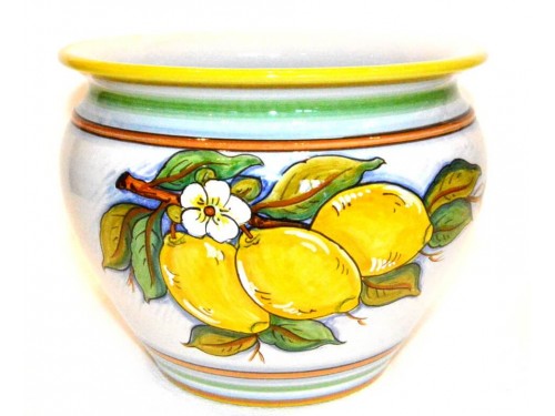 Plant Pot Lemon diameter 7,80 inches