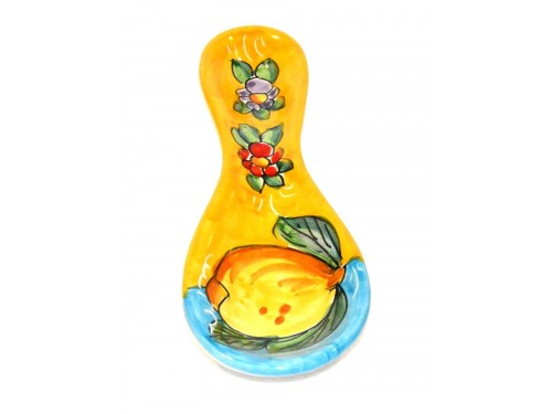 Spoon Rest Lemon Flower Yellow