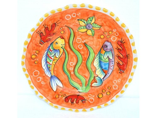 Dinner Plate Fishes orange