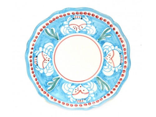 Salad Plate Crab light blue