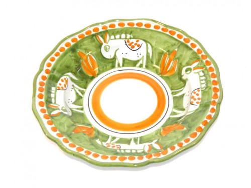 Pasta Plate donkey green