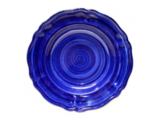Piatto Fondo Monocolore Blu