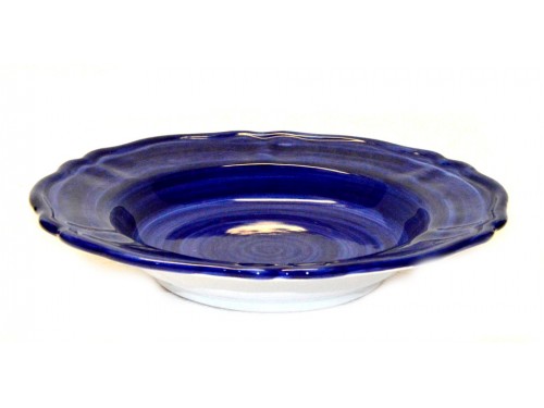 Pasta Plate Monocolor blue