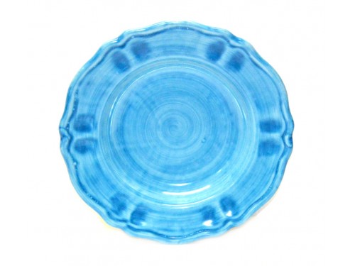 Pasta Plate Monocolor light blue