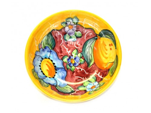 Soup bowl Lemon Flower yellow