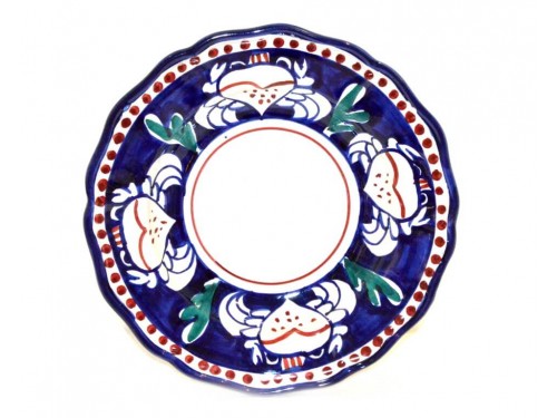 Piatto Fondo Granchio Blu