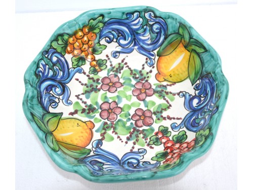 Serving Bowl Barocco Green