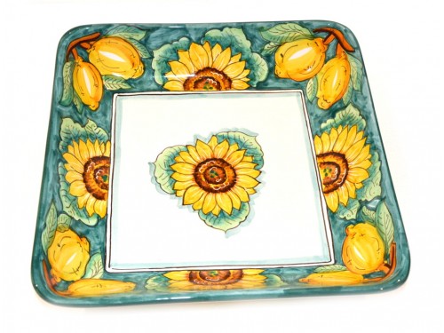 Squared Bowl Sunflower green