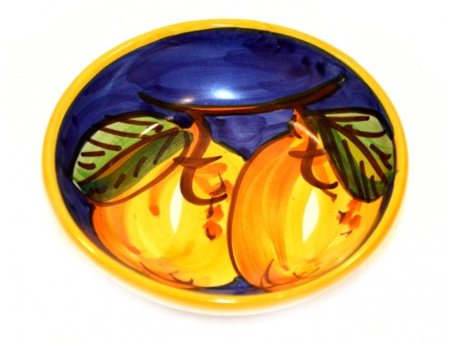 Condiment Bowl Lemon Blue 4,70 inches