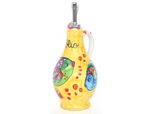 Oil Bottle Fishes yellow