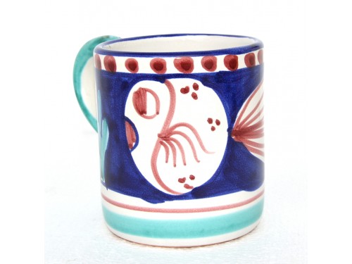 Mug Puffer Fish Blue