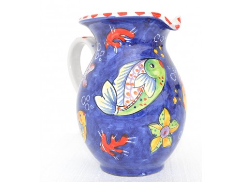 Pitcher Fishes blue