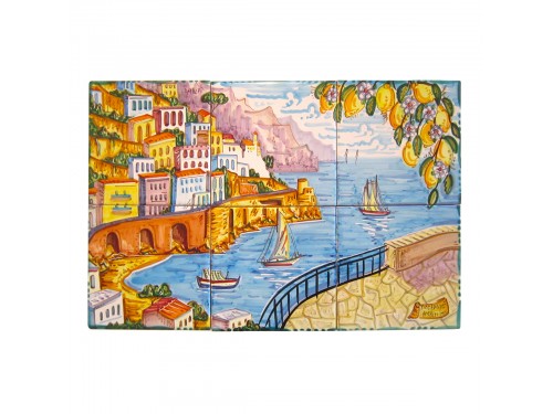 Set 6 tiles Amalfi