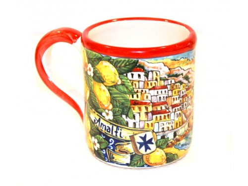 Mug Amalfi Style red