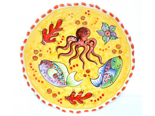 Dinner Plate Fishes yellow