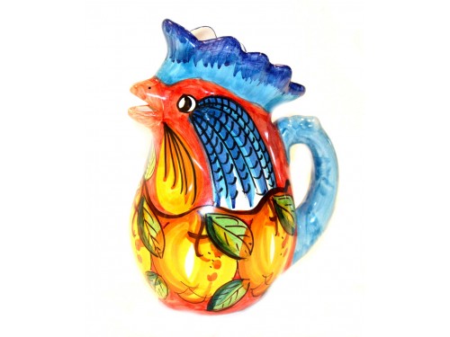Pitcher Rooster Lemon red