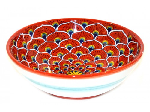 Bolo da Portata pavone rosso
