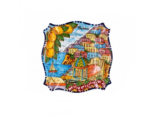 Squared Plate Positano