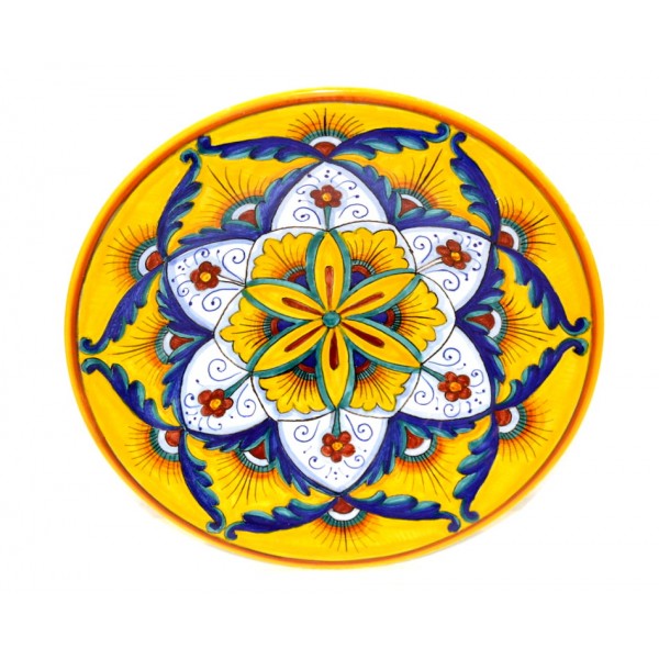 Wall Plate Star yellow Wall plates Piccadilly Costa d'Amalfi