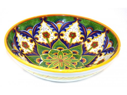 Round Bowl Star green