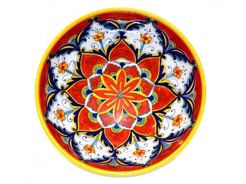 Round Bowl Star red