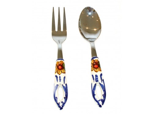 Salad Tongs Sunflowers Steel