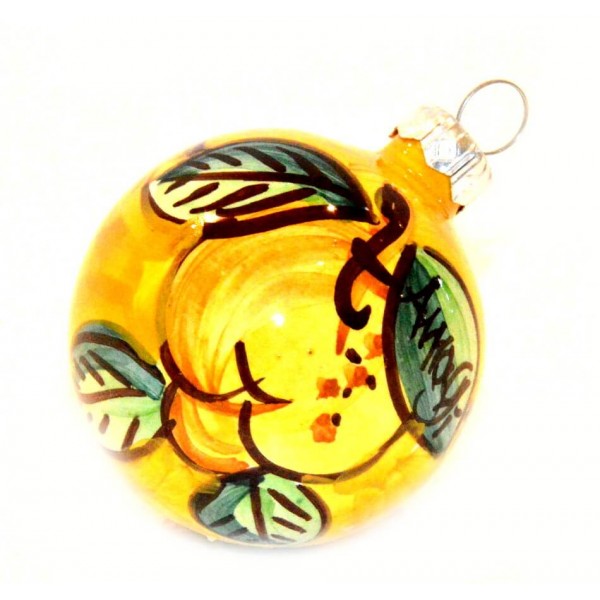 Ornament Lemon yellow