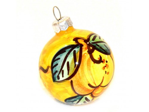 Ornament Lemon yellow