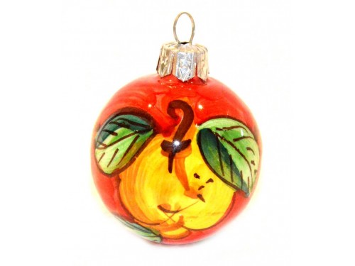 Ornament Lemon red