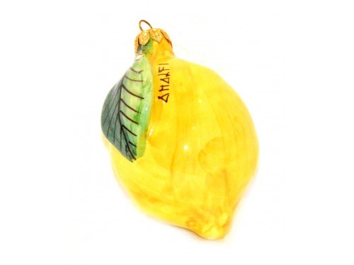 Pallina di Natale forma limone