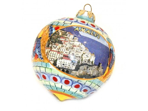 Pallina di Natale Bizantino Amalfi verde