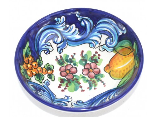 Soup bowl Barocco Blue