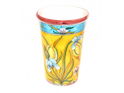 Vase - Ice Bucket Lemon Iris Yellow