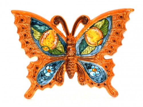 Butterfly Lemon Flower Orange to hang (from 3,55 to 8,25 inches)