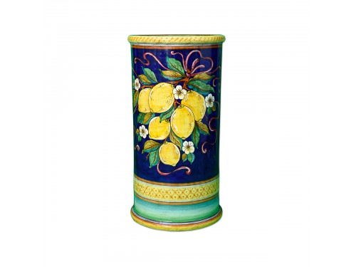 Umbrella Stand Lemon Blue